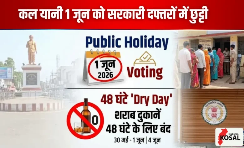 Kawardha Election Holiday and Dry Day